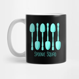 Spoonie Squad (Teal) Mug